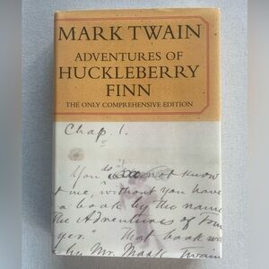 Adventures of Huckleberry Finn Mark Twain Vintage Hardcover Book 1996 1st Ed